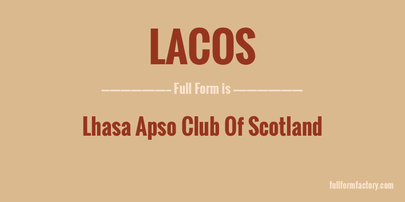 lacos-full-form