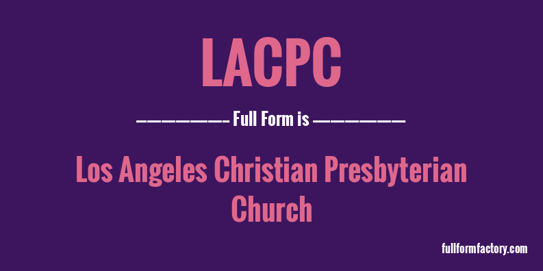 lacpc-full-form