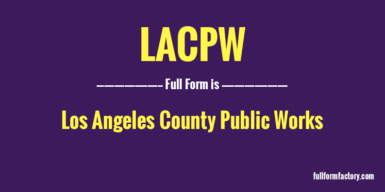 lacpw-full-form