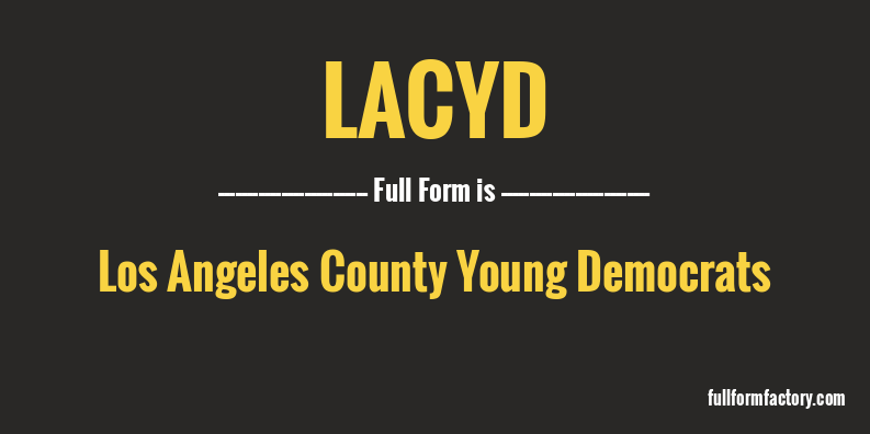 lacyd-full-form