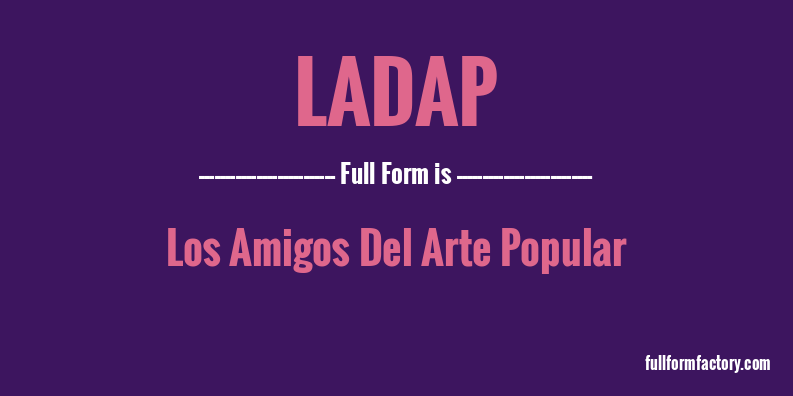 ladap-full-form