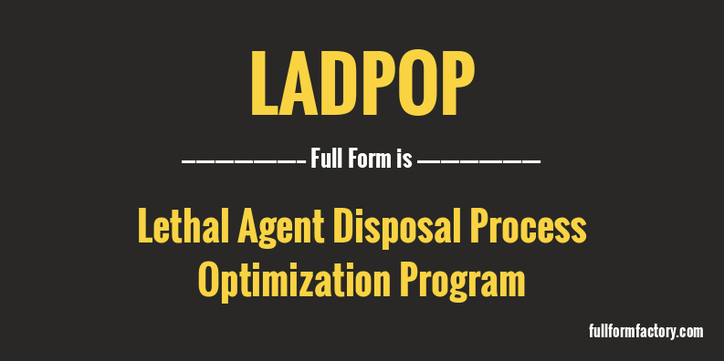 ladpop-full-form