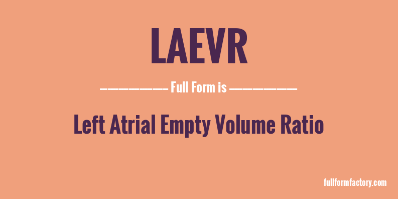 laevr-full-form