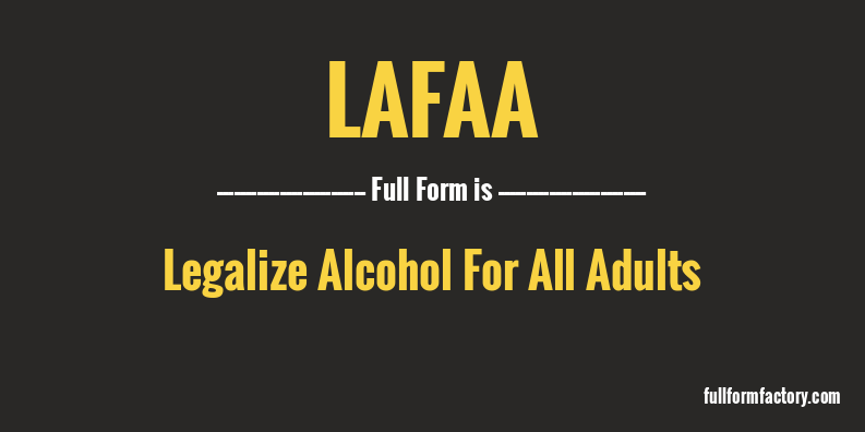 lafaa-full-form