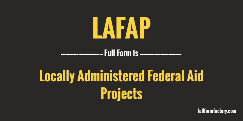 lafap-full-form