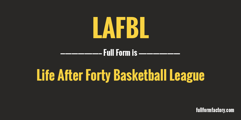 lafbl-full-form
