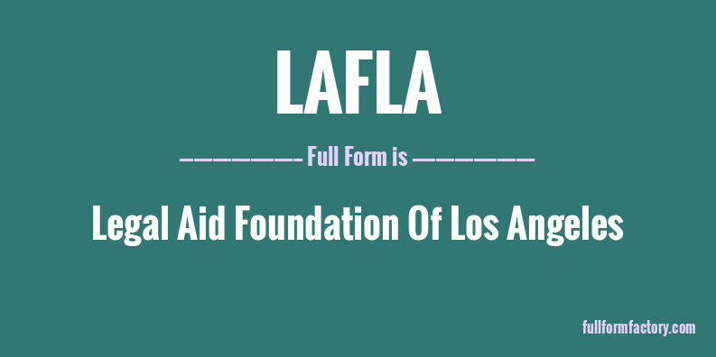lafla-full-form