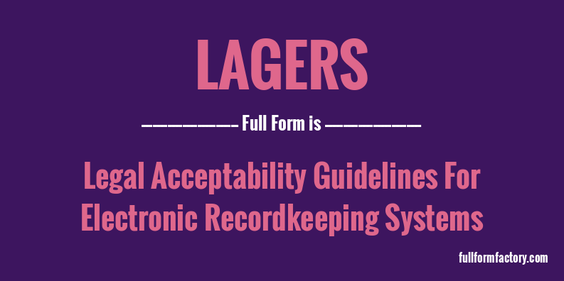 lagers-full-form