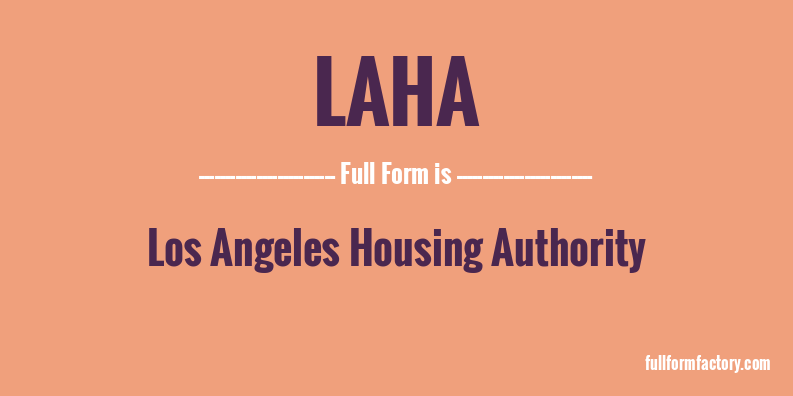 laha-full-form