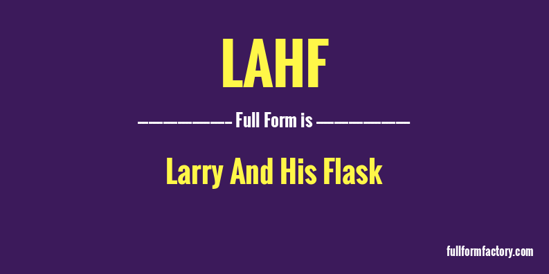 lahf-full-form