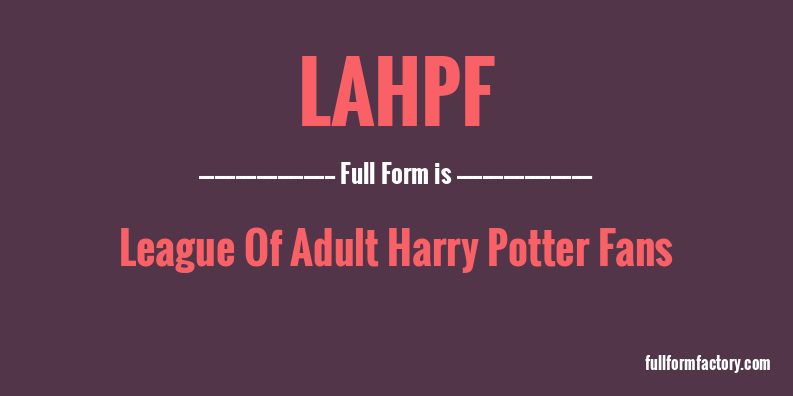 lahpf-full-form