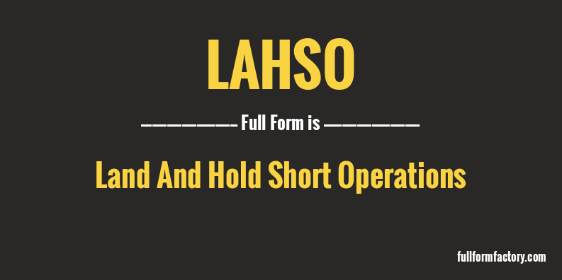 lahso-full-form