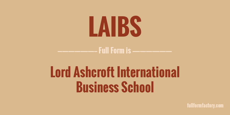 laibs-full-form