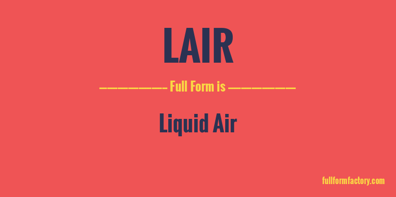 lair-full-form