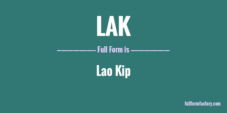 lak-full-form