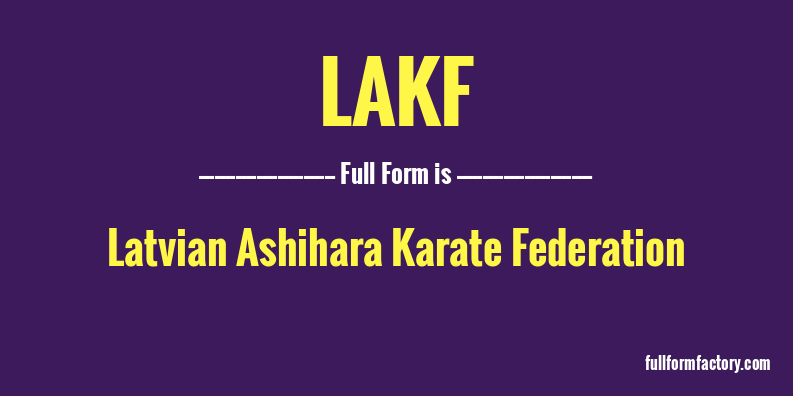 lakf-full-form