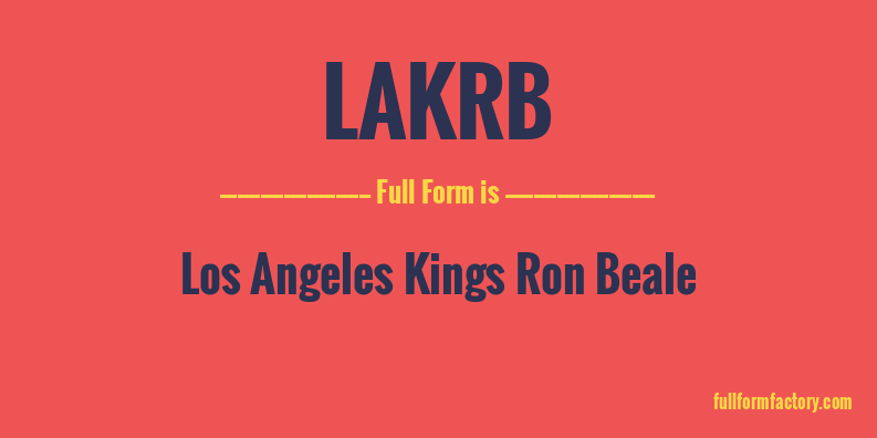 lakrb-full-form