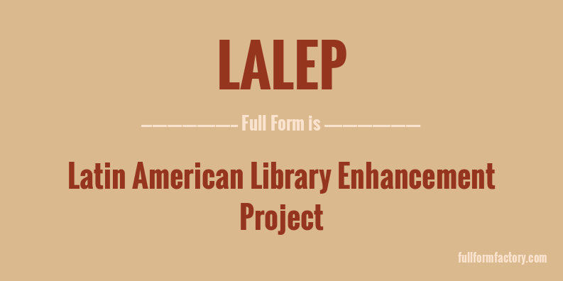 lalep-full-form