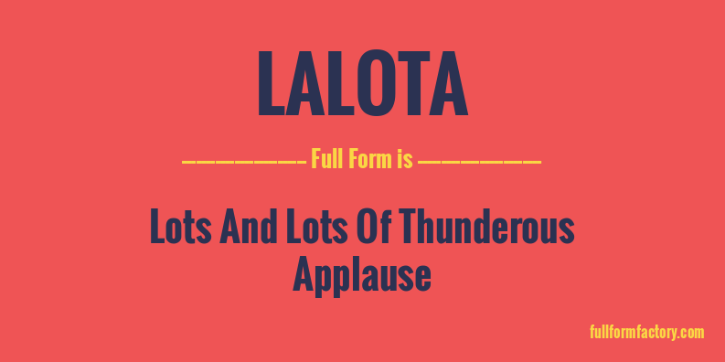 lalota-full-form