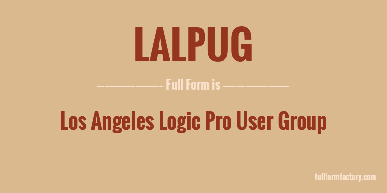 lalpug-full-form