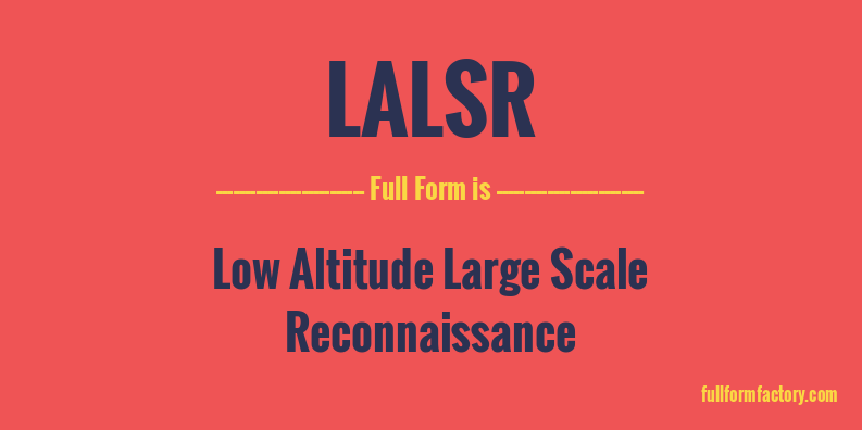 lalsr-full-form