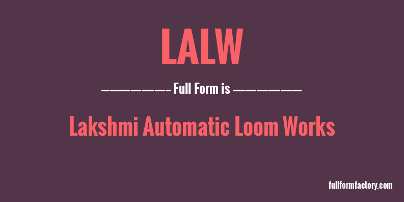 lalw-full-form