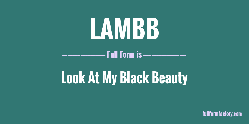 lambb-full-form