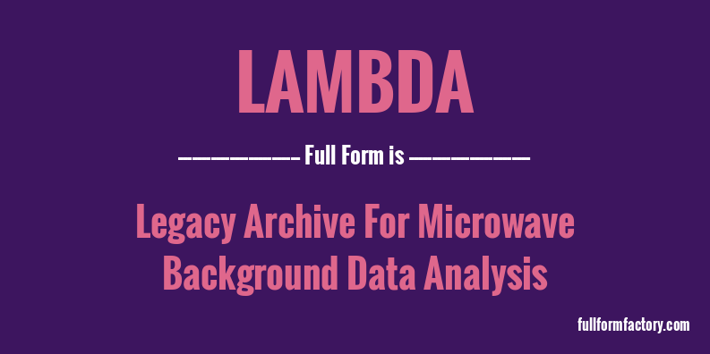 lambda-full-form