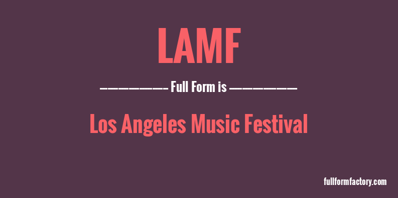 lamf-full-form