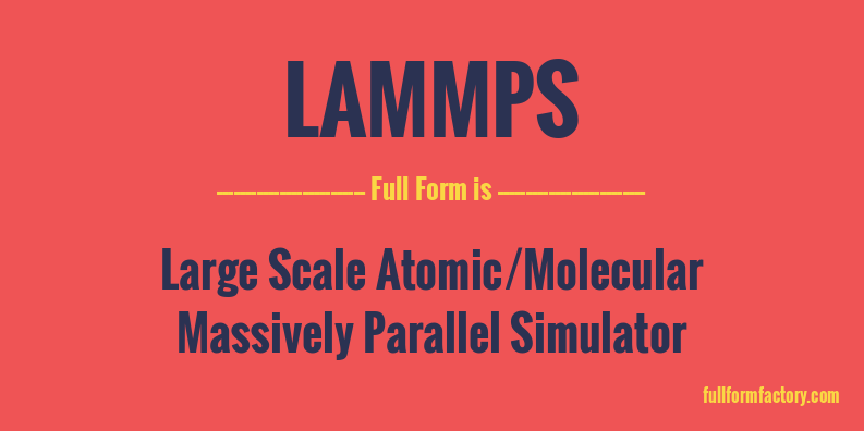 lammps-full-form