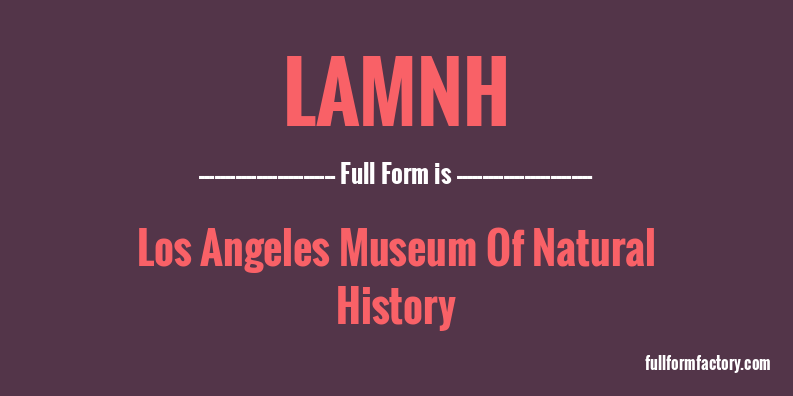 lamnh-full-form