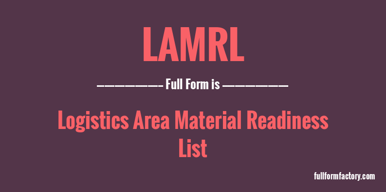 lamrl-full-form