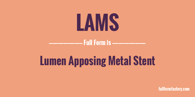 lams-full-form