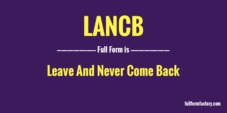 lancb-full-form