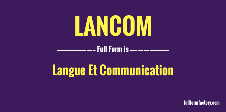 lancom-full-form