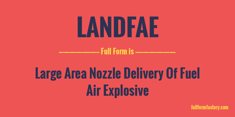 landfae-full-form