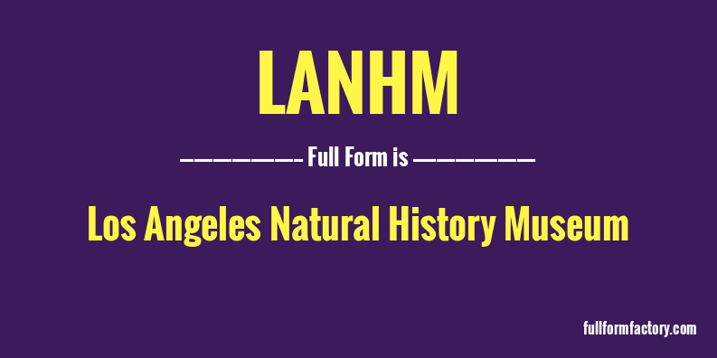 lanhm-full-form