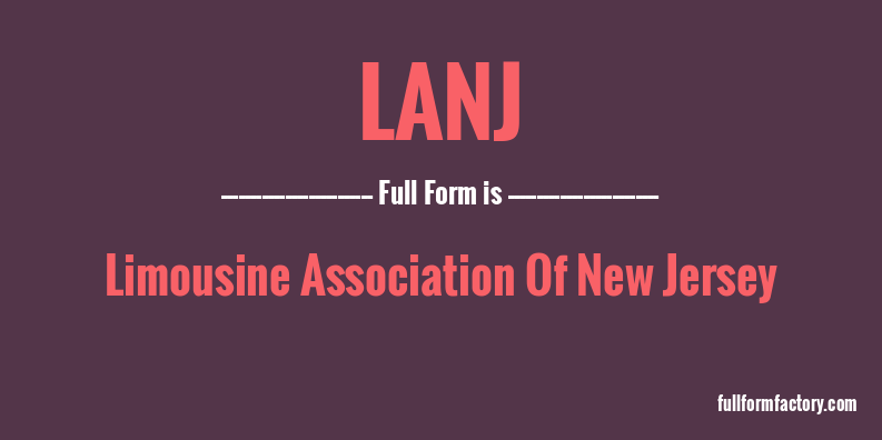 lanj-full-form