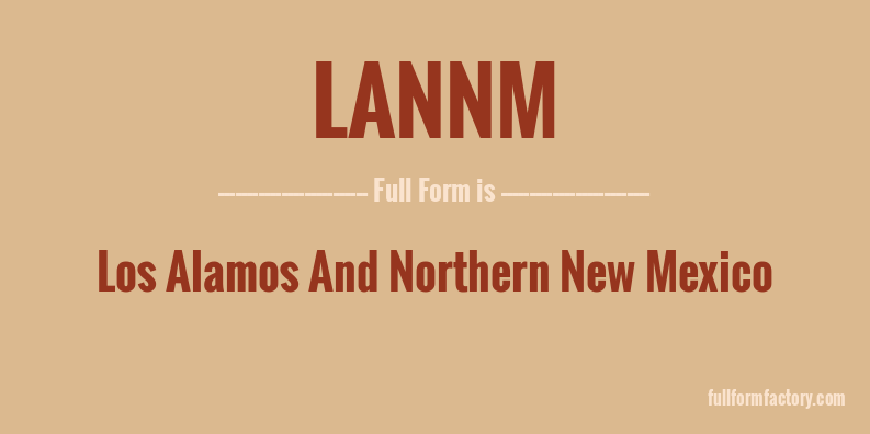 lannm-full-form