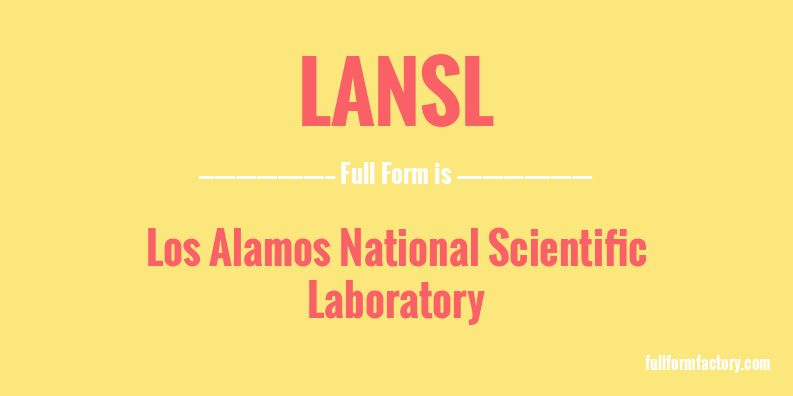 lansl-full-form