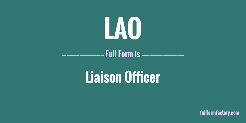 lao-full-form