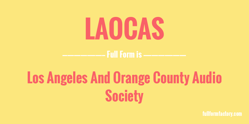 laocas-full-form