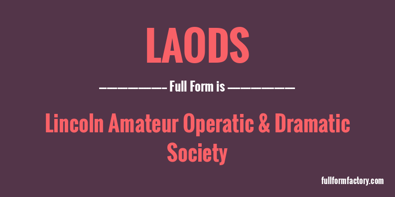 laods-full-form