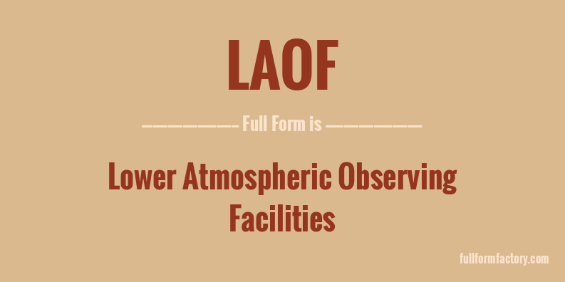 laof-full-form