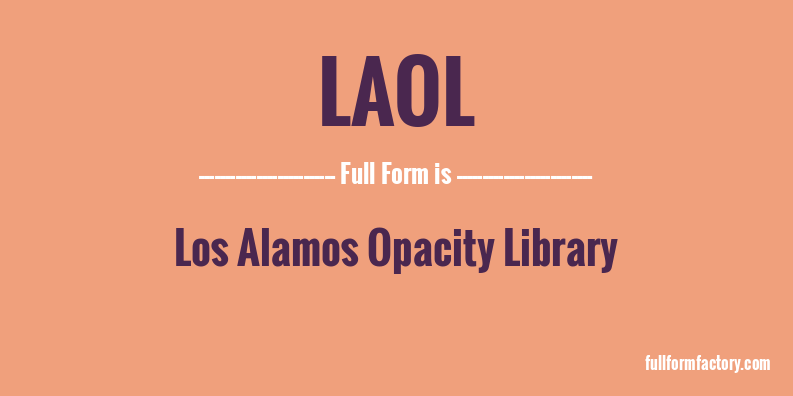 laol-full-form