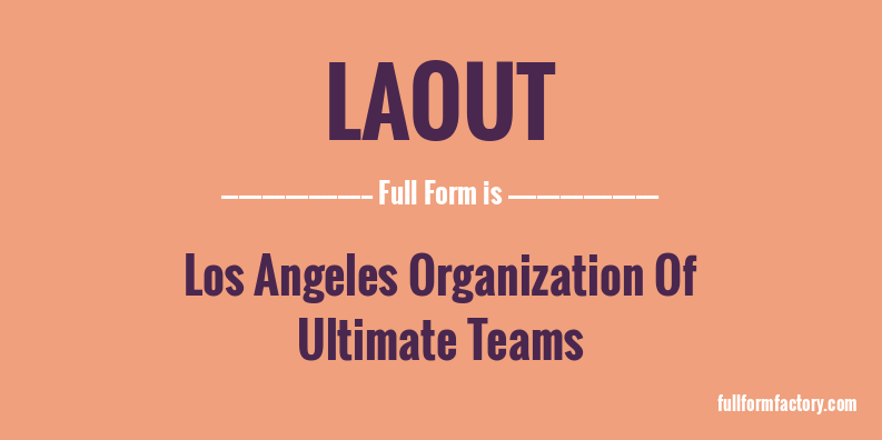 laout-full-form