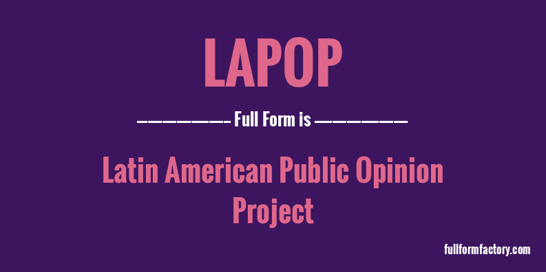 lapop-full-form