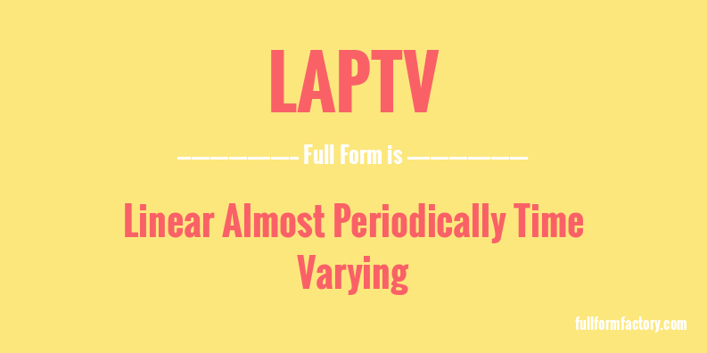 laptv-full-form