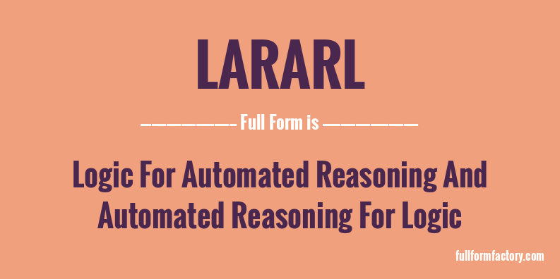 lararl-full-form