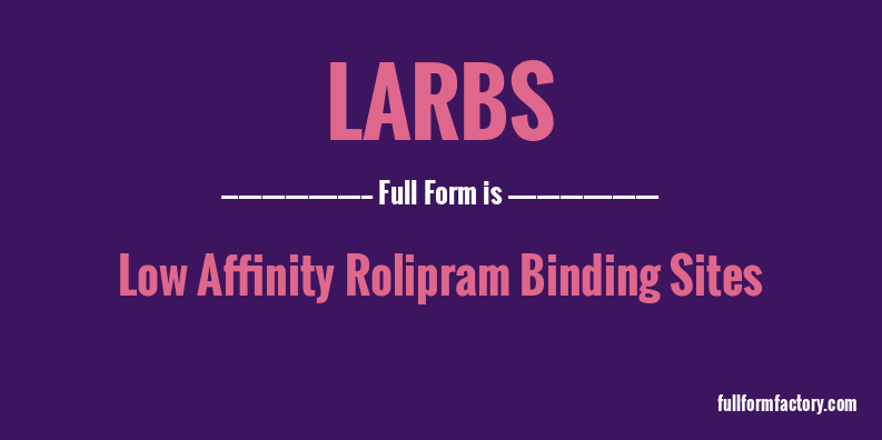 larbs-full-form